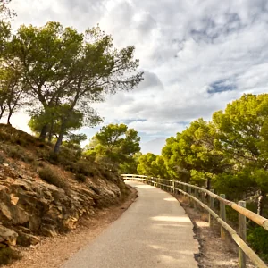 Camino Viejo del Faro en Albir, Alicante