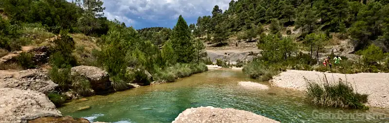 Ruta de pozas La Pesquera en Beceite en Teruel