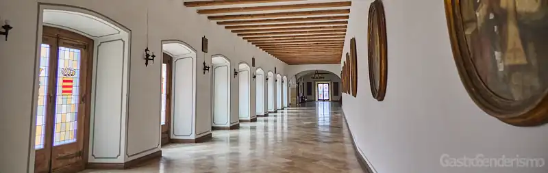 Interior del Real Monasterio de Santa María de El Puig en Valencia